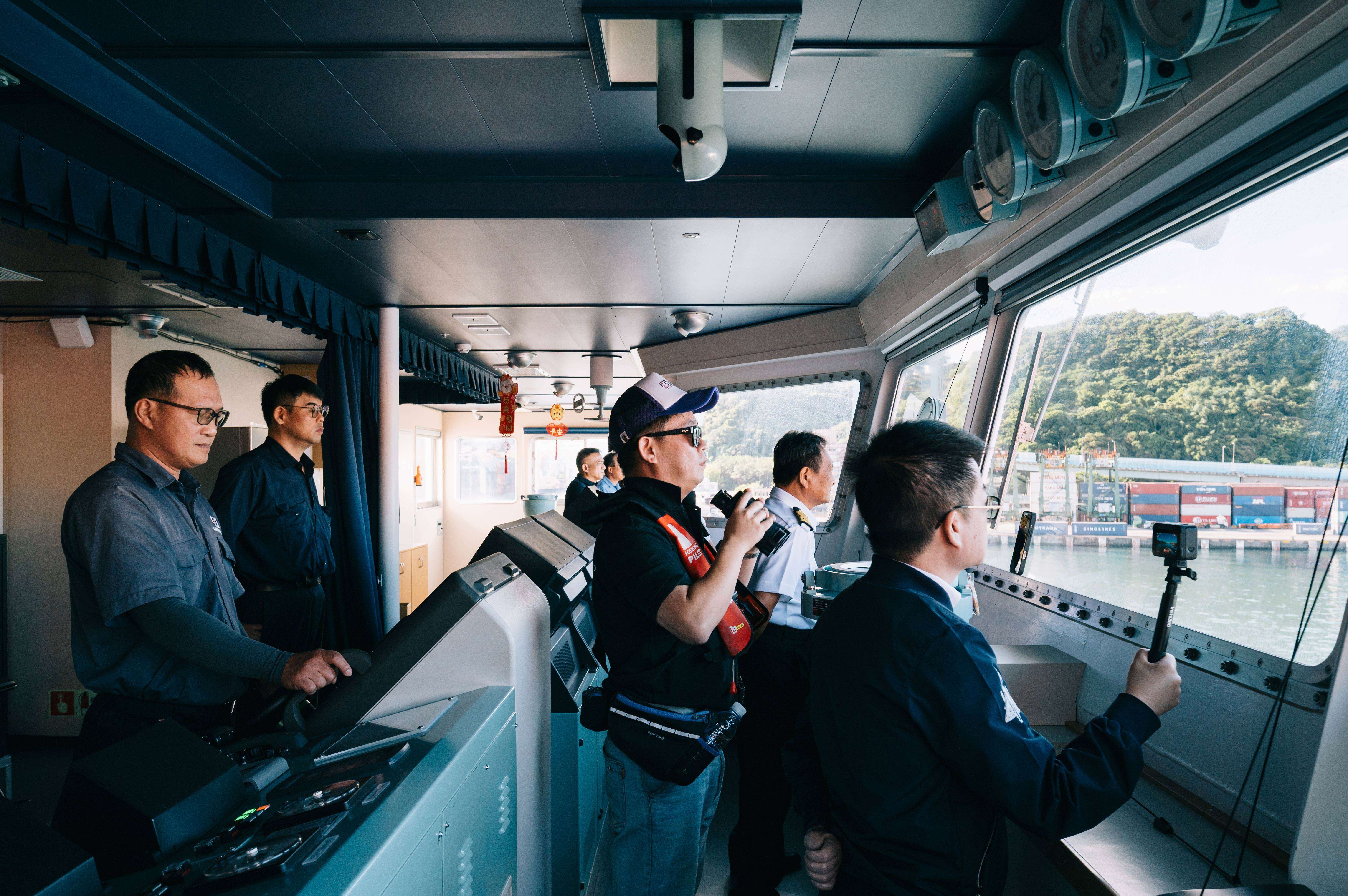 Figure 5. The Penghu Ferry entering Keelung.