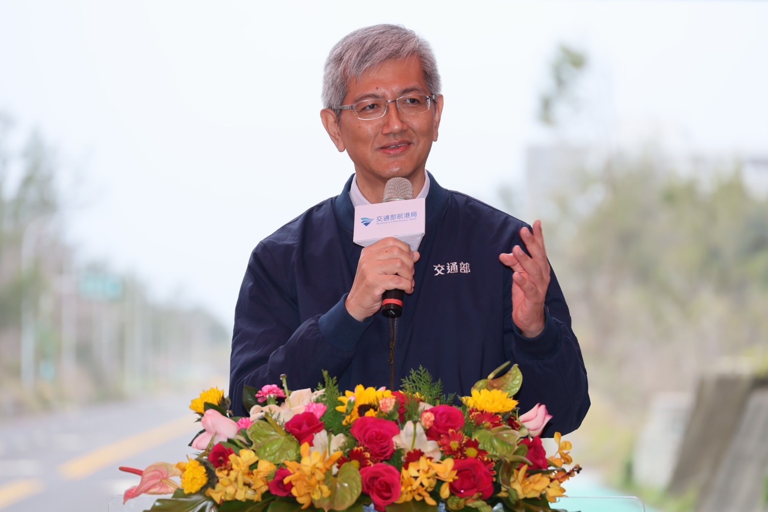 MPB Director-General Hsieh-Lung Yeh, delivered a speech at the opening ceremony