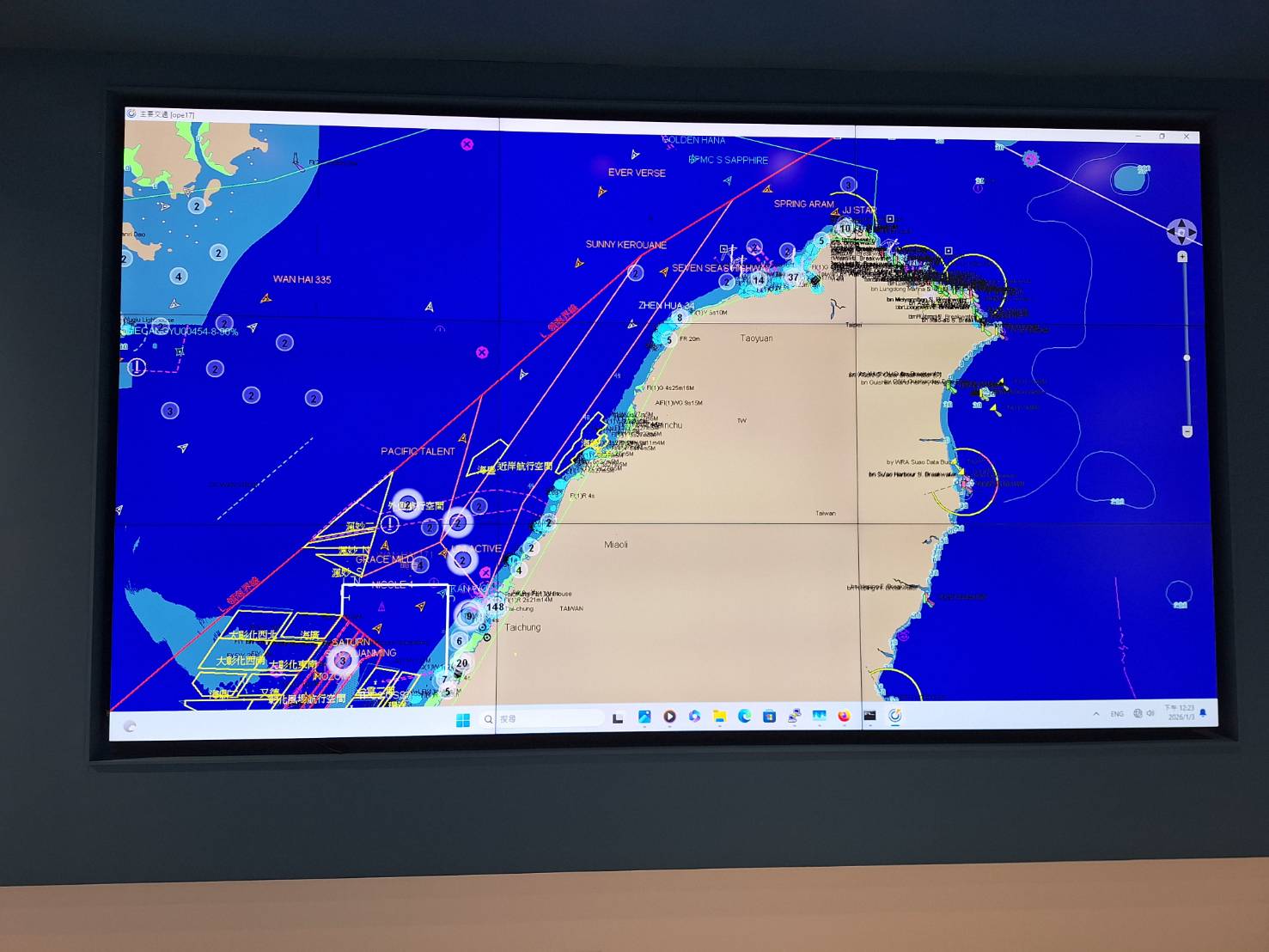 Fig. 5. VTS center system