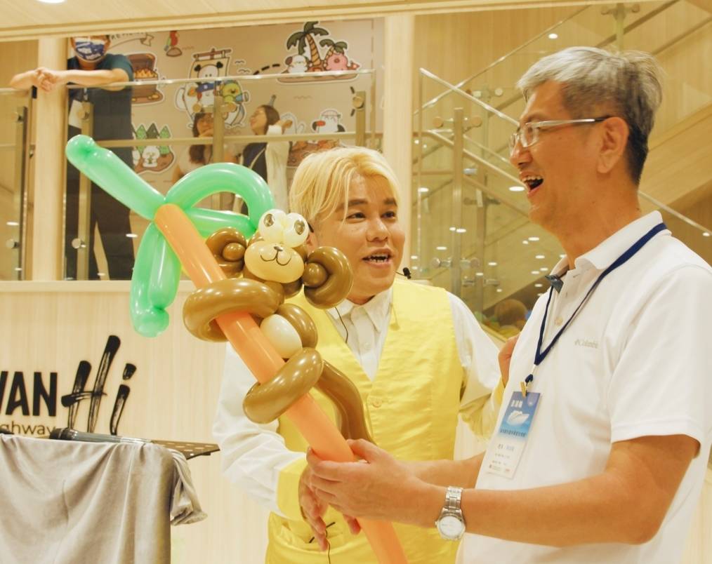 Figure 3. Interactive balloon performance.